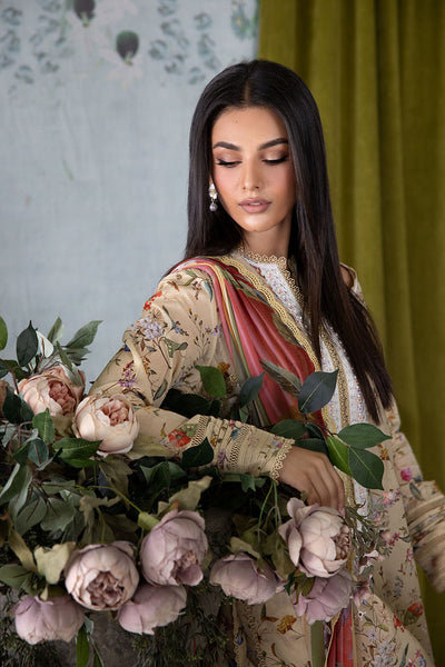 Sobia Nazir | Vital Lawn 25 | 3A -  Sobia Nazir Ladies Clothes - Original Designer Dress - House of Maryam