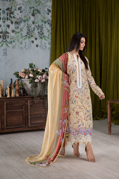 Sobia Nazir | Vital Lawn 25 | 3A -  Sobia Nazir Ladies Clothes - Original Designer Dress - House of Maryam
