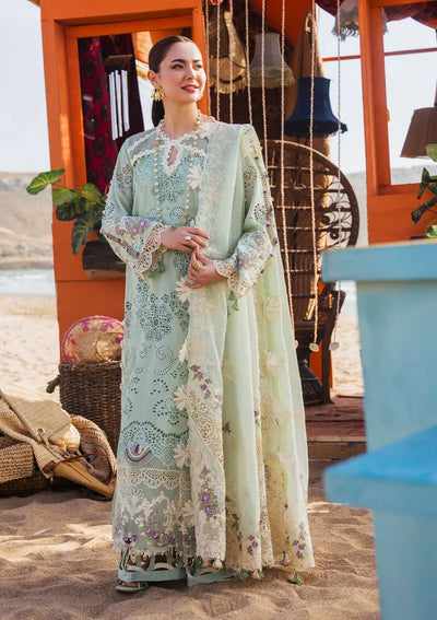 Elaf Premium | Hai Kuch Festive Lawn 24 | EHK-03A Mehrma -  Elaf Premium Luxury - Original Designer Dress - House of Maryam