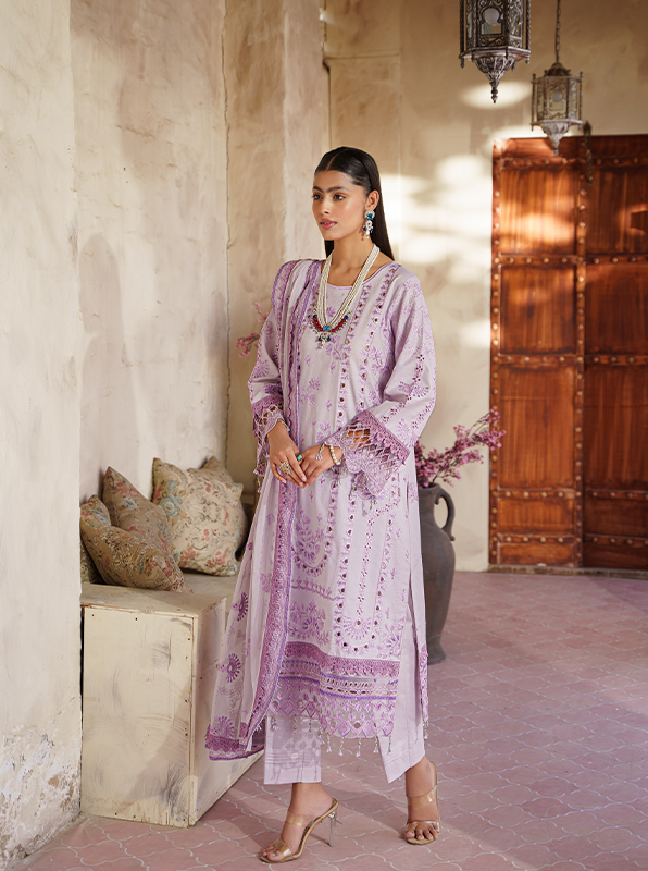 Zebtan | Zeenat Luxury Lawn Eid Collection | ZL 05 by Designer Zebtan - House of Maryam - Pakistani Designer Ethnic Wear in {{ shop.shopifyCountryName }}