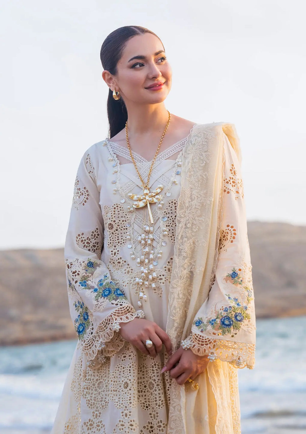 Elaf Premium | Hai Kuch Festive Lawn 24 | EHK-03B Ayra by Designer Elaf Premium - House of Maryam - Pakistani Designer Ethnic Wear in {{ shop.shopifyCountryName }}