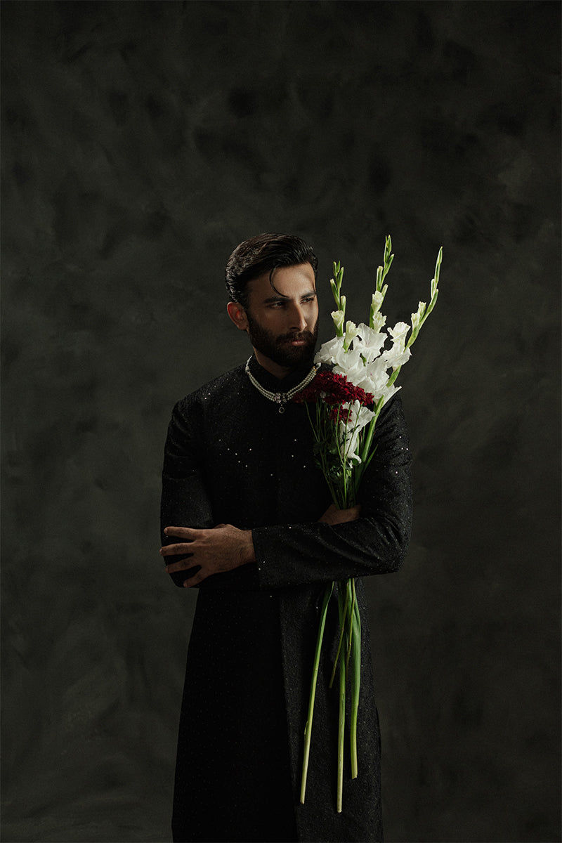 Republic By Omar Farooq | Sherwani Couture | 'Kabir' Sherwani -  Republic by Omar Farooq SHERWANI COUTURE - Original Designer Dress - House of Maryam