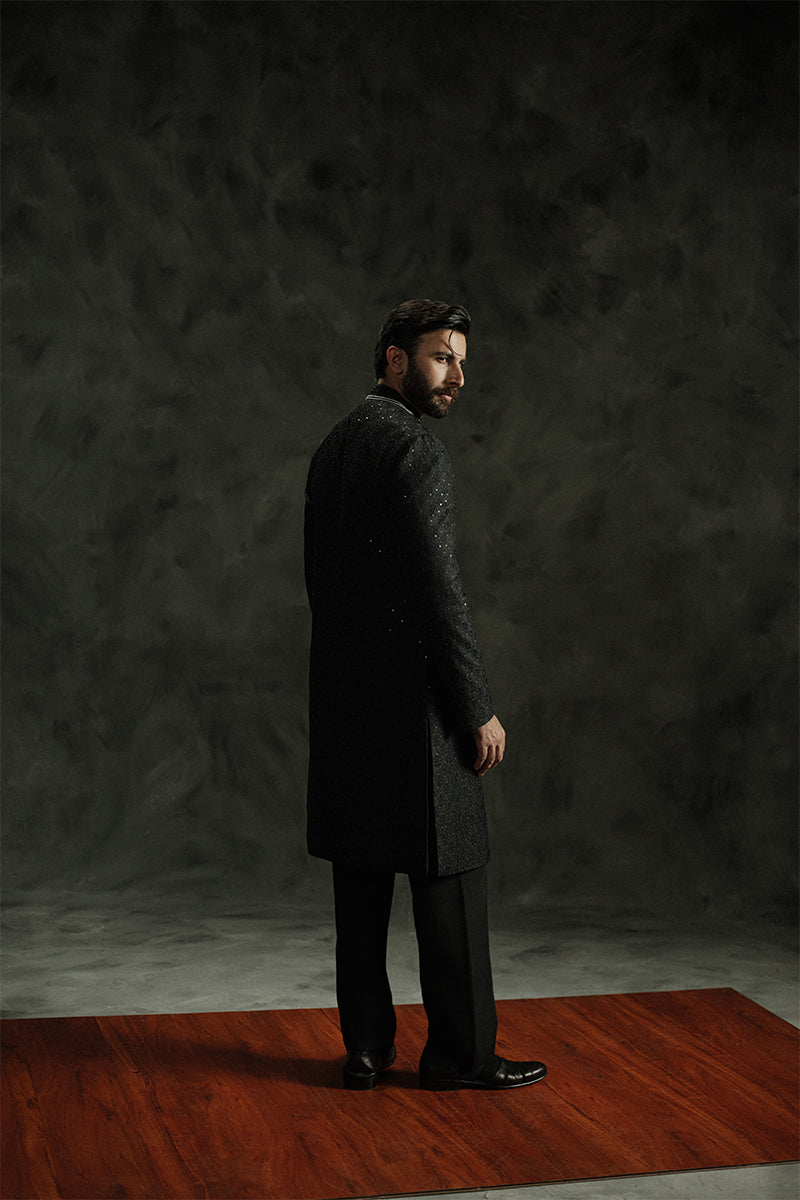 Republic By Omar Farooq | Sherwani Couture | 'Kabir' Sherwani -  Republic by Omar Farooq SHERWANI COUTURE - Original Designer Dress - House of Maryam