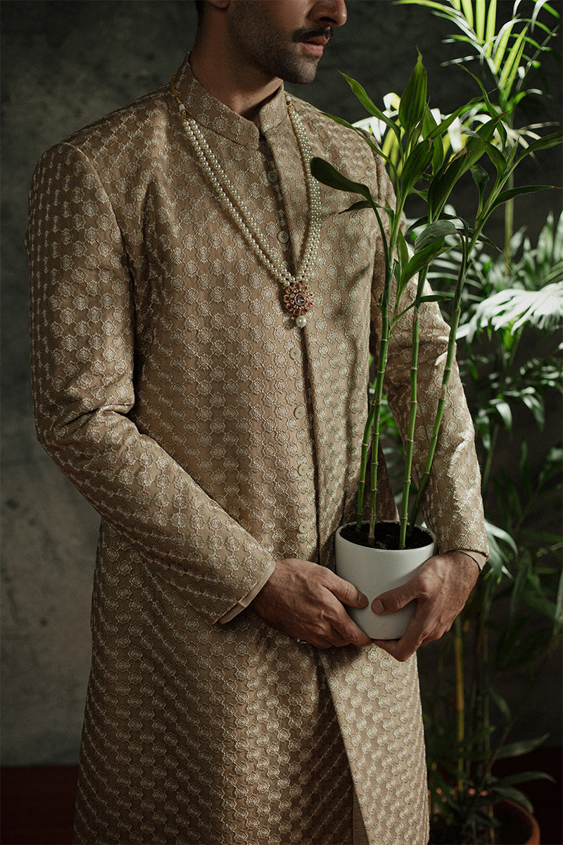 Republic By Omar Farooq | Sherwani Couture | 'Veer' Sherwani -  Republic by Omar Farooq SHERWANI COUTURE - Original Designer Dress - House of Maryam