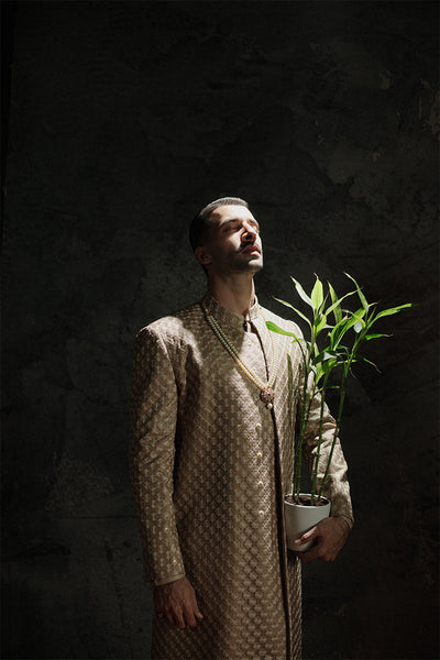 Republic By Omar Farooq | Sherwani Couture | 'Veer' Sherwani -  Republic by Omar Farooq SHERWANI COUTURE - Original Designer Dress - House of Maryam
