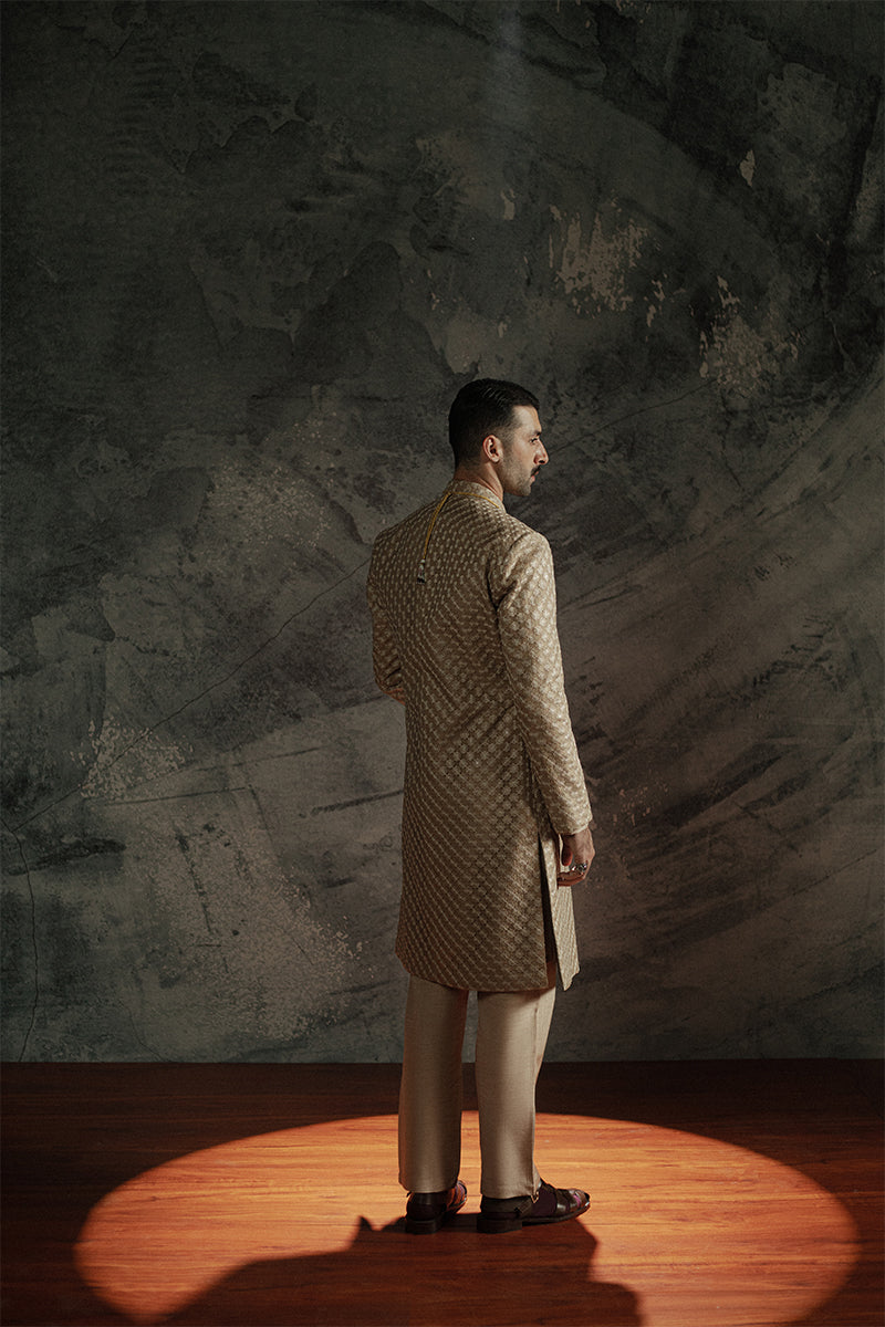 Republic By Omar Farooq | Sherwani Couture | 'Veer' Sherwani -  Republic by Omar Farooq SHERWANI COUTURE - Original Designer Dress - House of Maryam