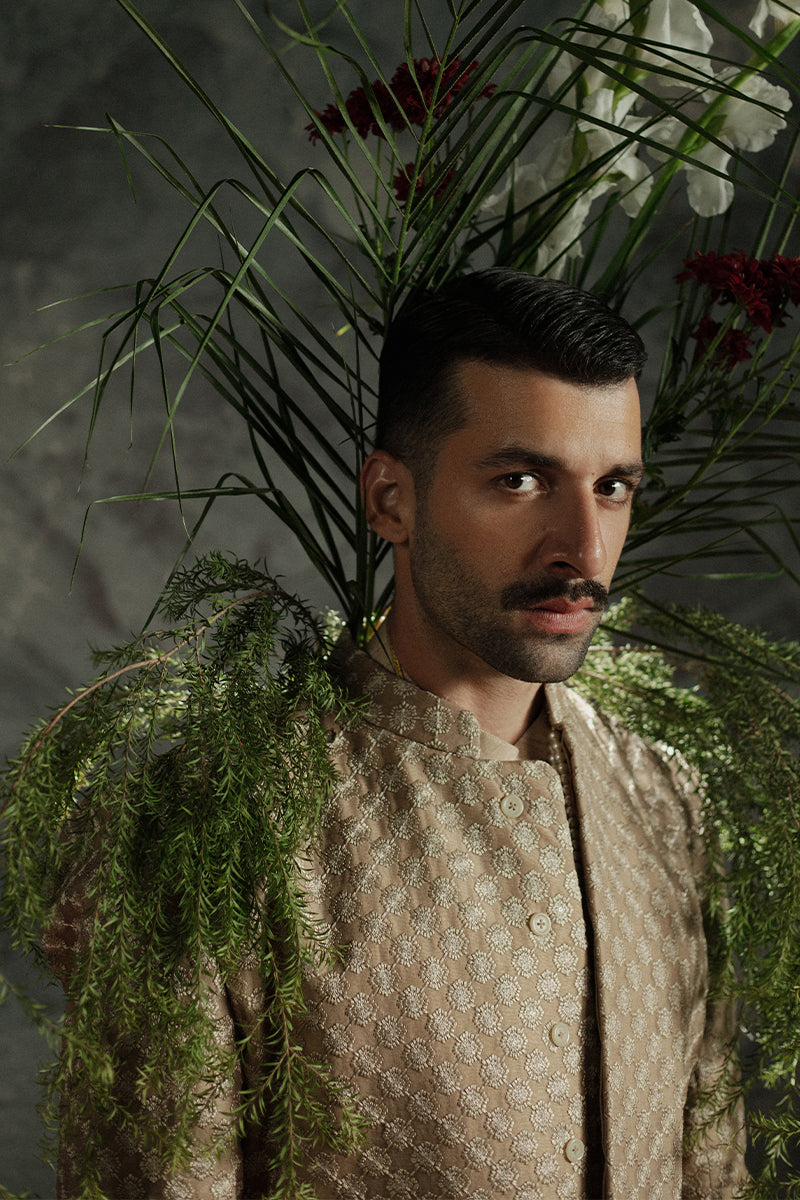 Republic By Omar Farooq | Sherwani Couture | 'Veer' Sherwani -  Republic by Omar Farooq SHERWANI COUTURE - Original Designer Dress - House of Maryam