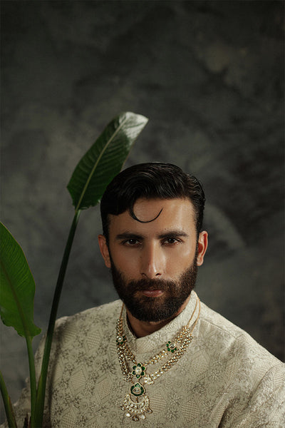Republic By Omar Farooq | Sherwani Couture | 'Sohaib' Sherwani -  Republic by Omar Farooq SHERWANI COUTURE - Original Designer Dress - House of Maryam