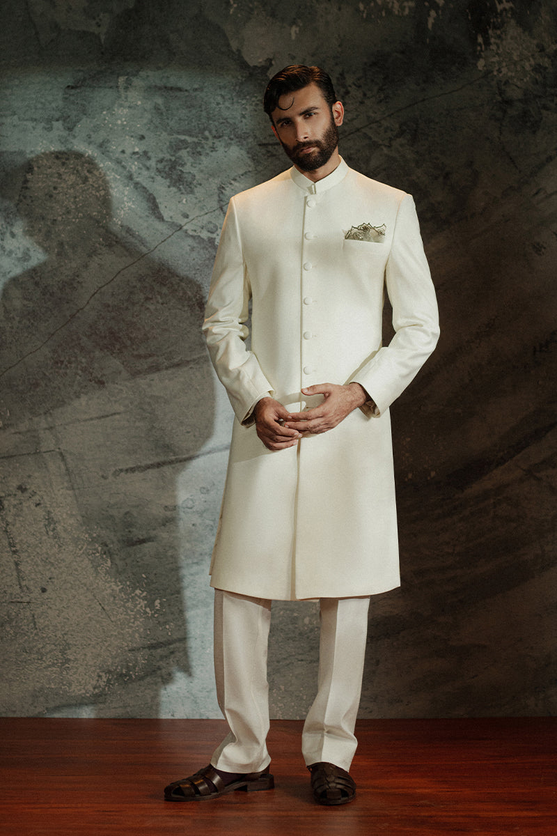 Republic By Omar Farooq | Sherwani Couture | 'Vikram' Sherwani -  Republic by Omar Farooq SHERWANI COUTURE - Original Designer Dress - House of Maryam