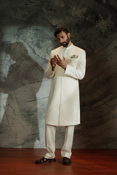 Republic By Omar Farooq | Sherwani Couture | 'Vikram' Sherwani -  Republic by Omar Farooq SHERWANI COUTURE - Original Designer Dress - House of Maryam