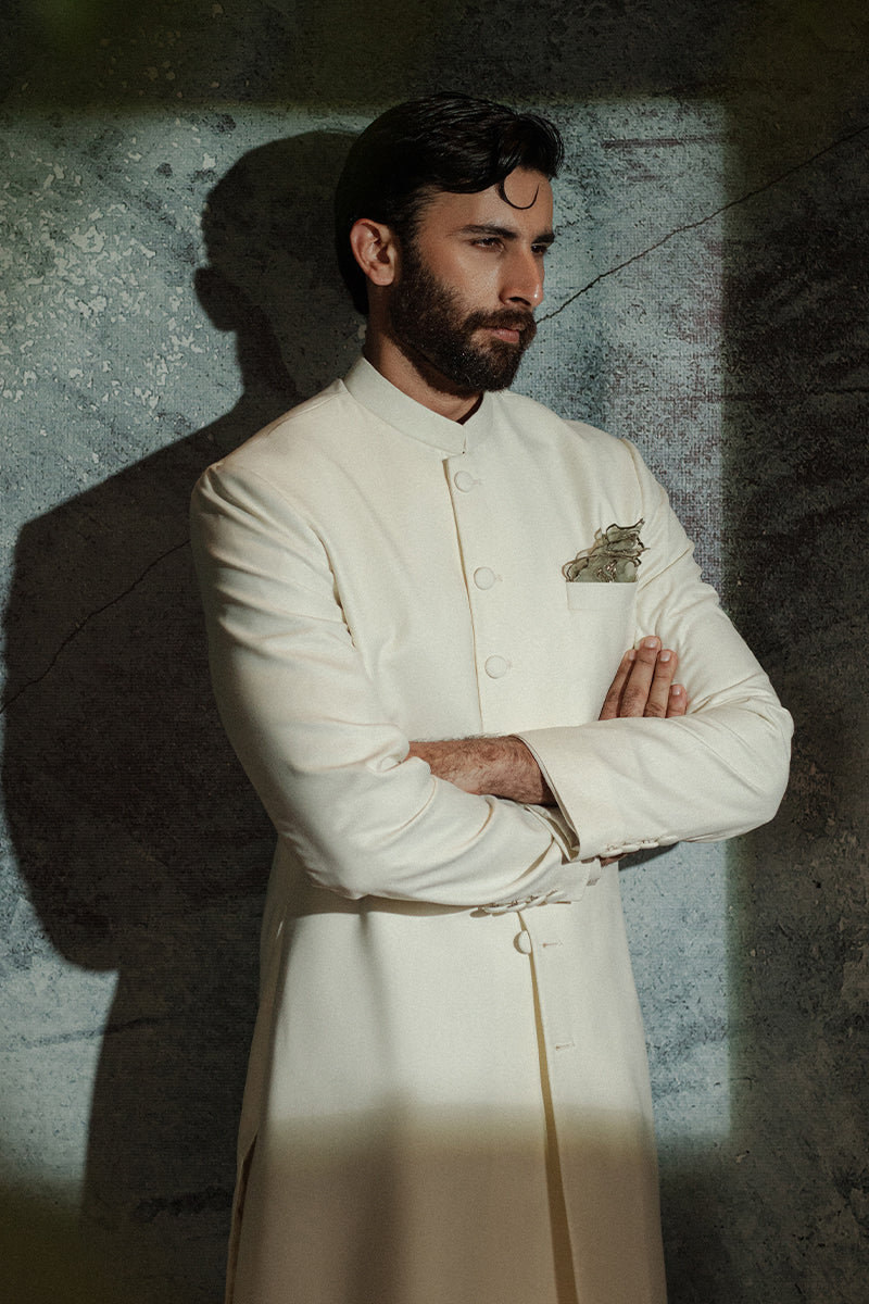 Republic By Omar Farooq | Sherwani Couture | 'Vikram' Sherwani -  Republic by Omar Farooq SHERWANI COUTURE - Original Designer Dress - House of Maryam