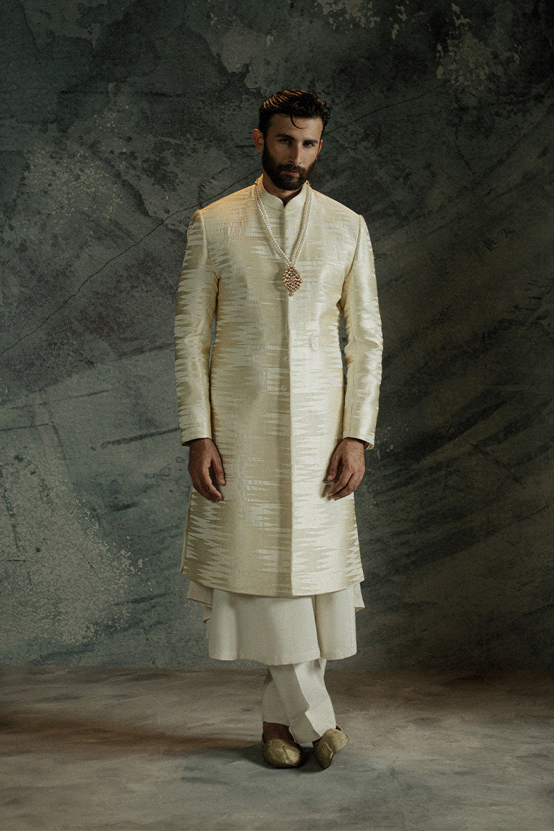 Republic By Omar Farooq | Sherwani Couture | 'Ranbir' Sherwani -  Republic by Omar Farooq SHERWANI COUTURE - Original Designer Dress - House of Maryam
