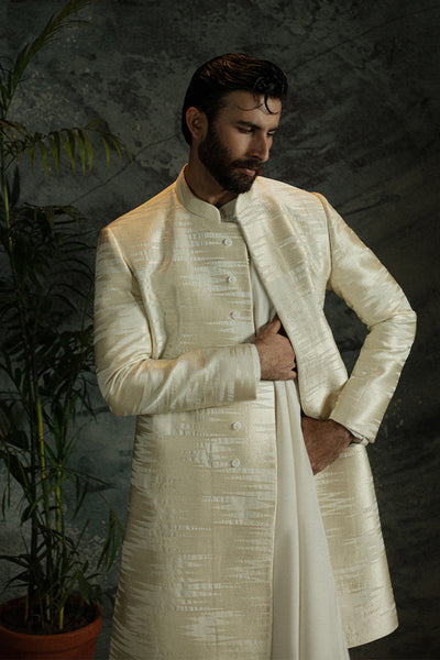 Republic By Omar Farooq | Sherwani Couture | 'Ranbir' Sherwani -  Republic by Omar Farooq SHERWANI COUTURE - Original Designer Dress - House of Maryam