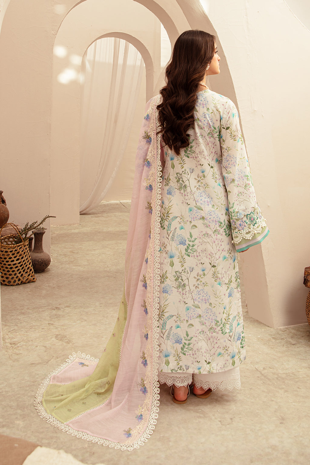 AJR Couture | Alif Affordable Lawn 24 | GLEAM by AJR Couture - House of Maryam