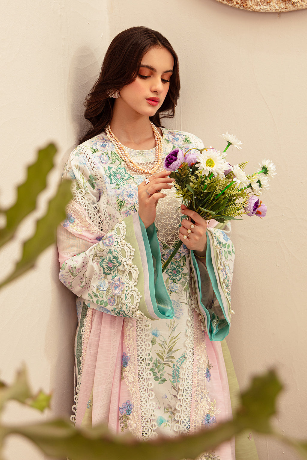 AJR Couture | Alif Affordable Lawn 24 | GLEAM -  AJR Couture Luxury - Original Designer Dress - House of Maryam