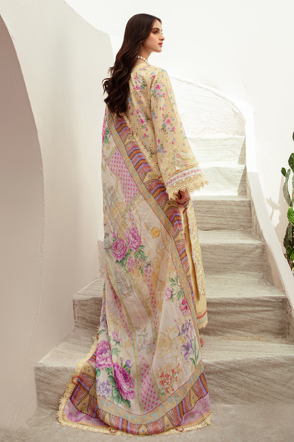 AJR Couture | Alif Affordable Lawn 24 | SUNNY DELIGHT by AJR Couture - House of Maryam