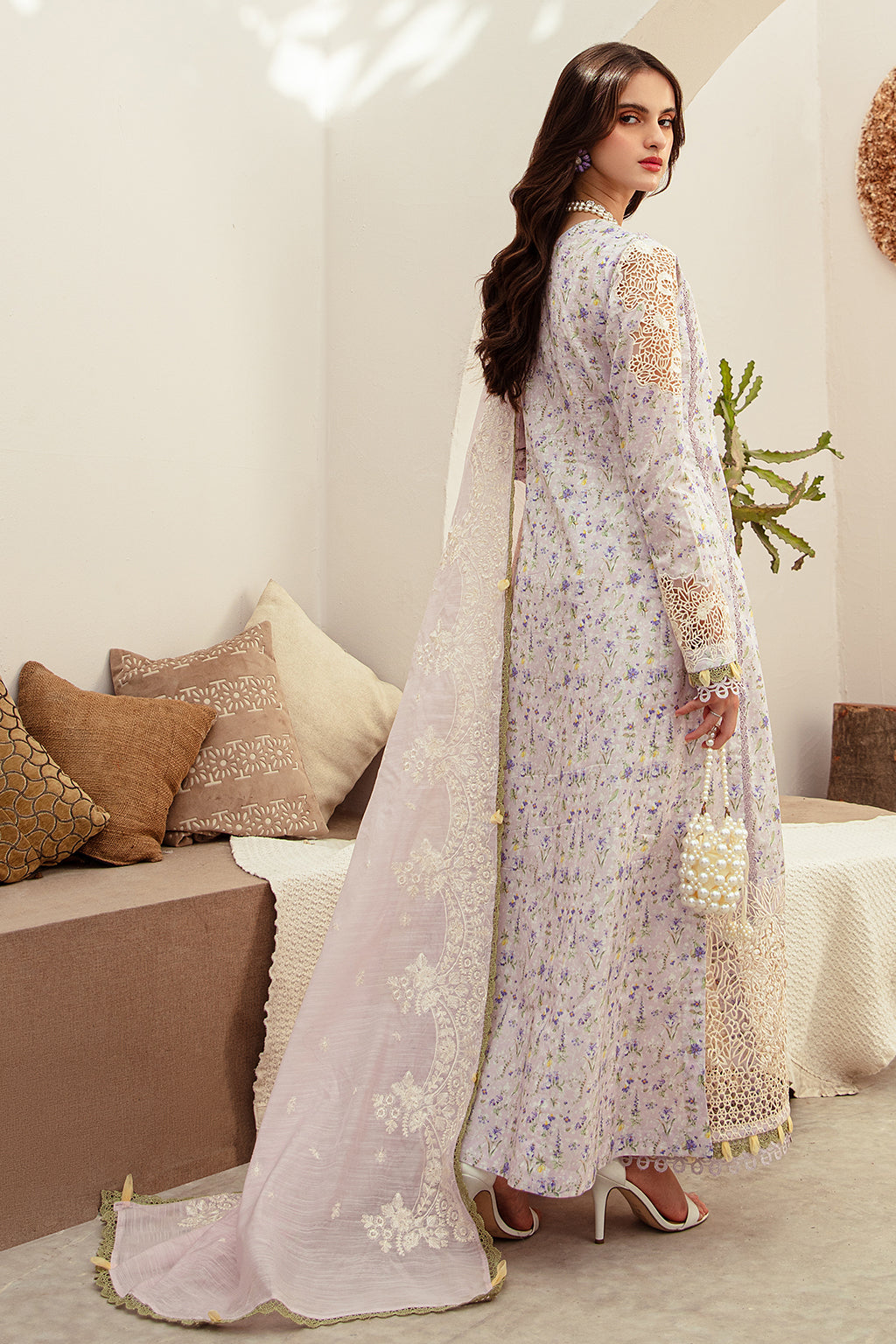 AJR Couture | Alif Affordable Lawn 24 | ARIA -  AJR Couture Luxury - Original Designer Dress - House of Maryam