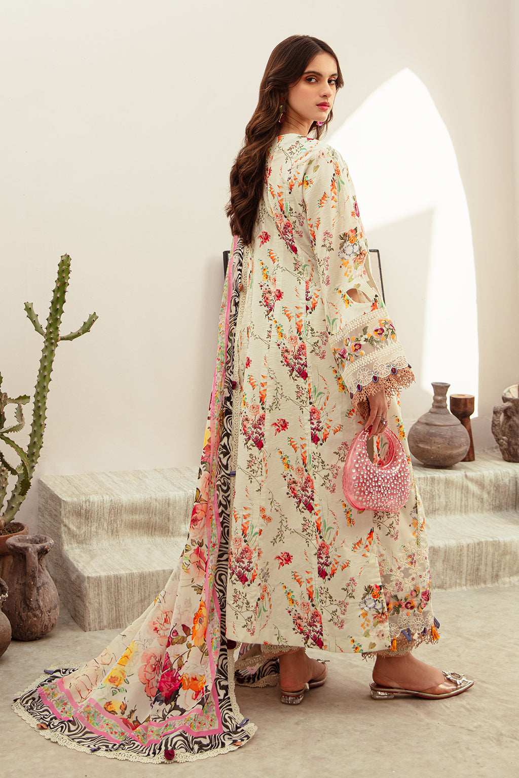 AJR Couture | Alif Affordable Lawn 24 | GARDIAN by AJR Couture - House of Maryam