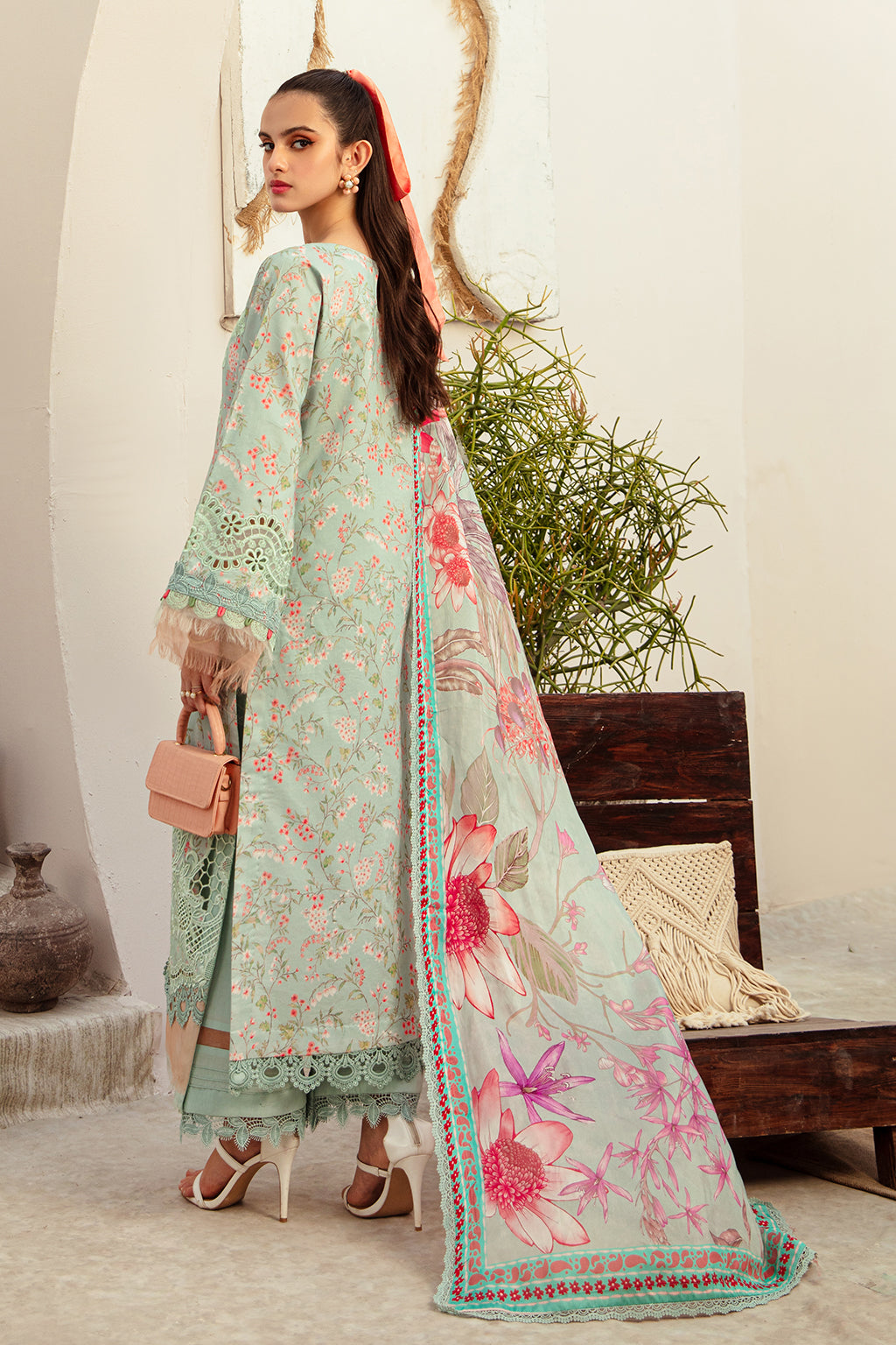 AJR Couture | Alif Affordable Lawn 24 | MISTY MORNING -  AJR Couture Luxury - Original Designer Dress - House of Maryam