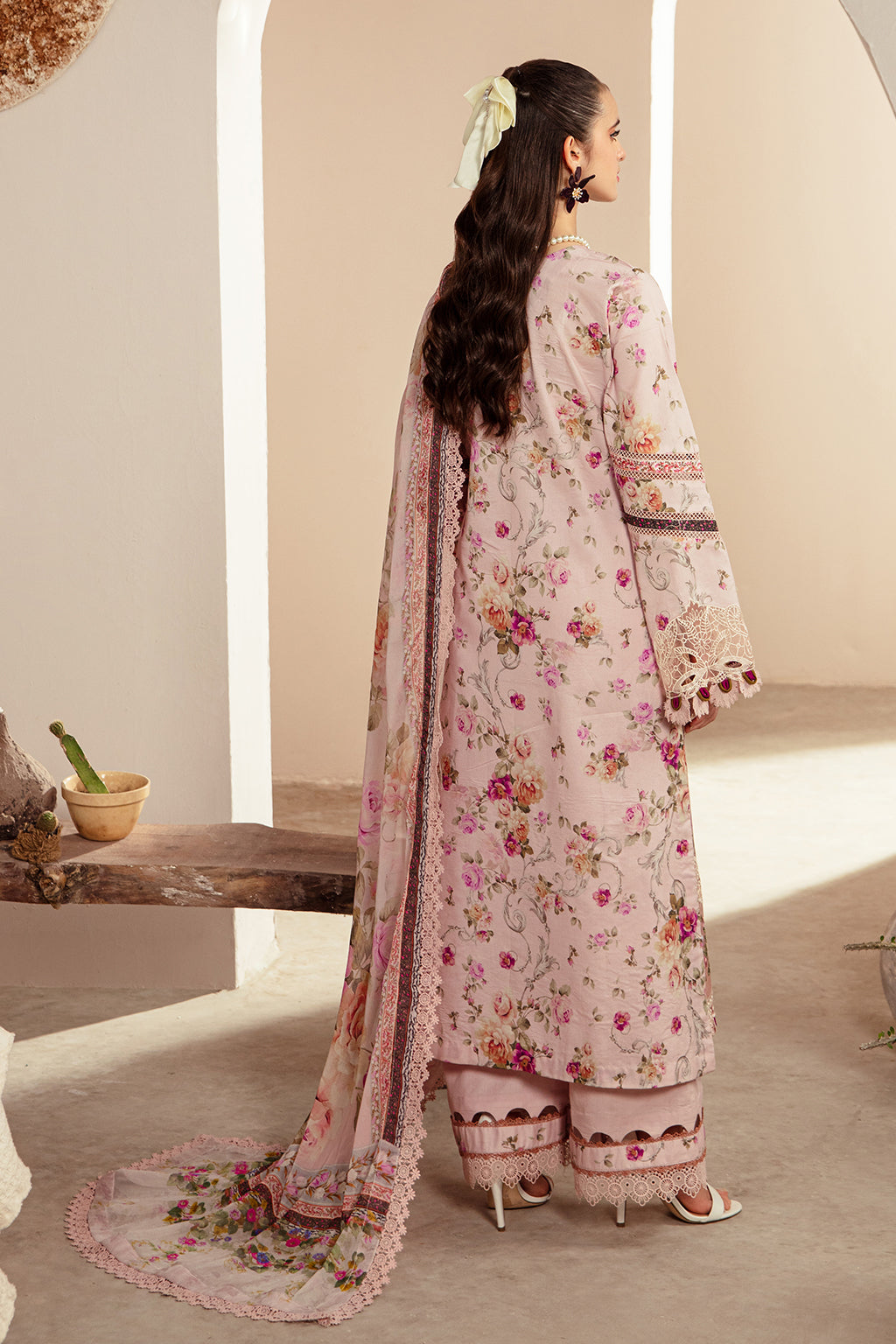 AJR Couture | Alif Affordable Lawn 24 | ROSELLA by AJR Couture - House of Maryam