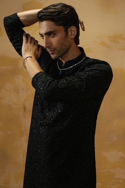 Republic By Omar Farooq | Luxury Rtw | 'Akbar' Kurta Pajama -  Republic by Omar Farooq Luxury RTW - Original Designer Dress - House of Maryam