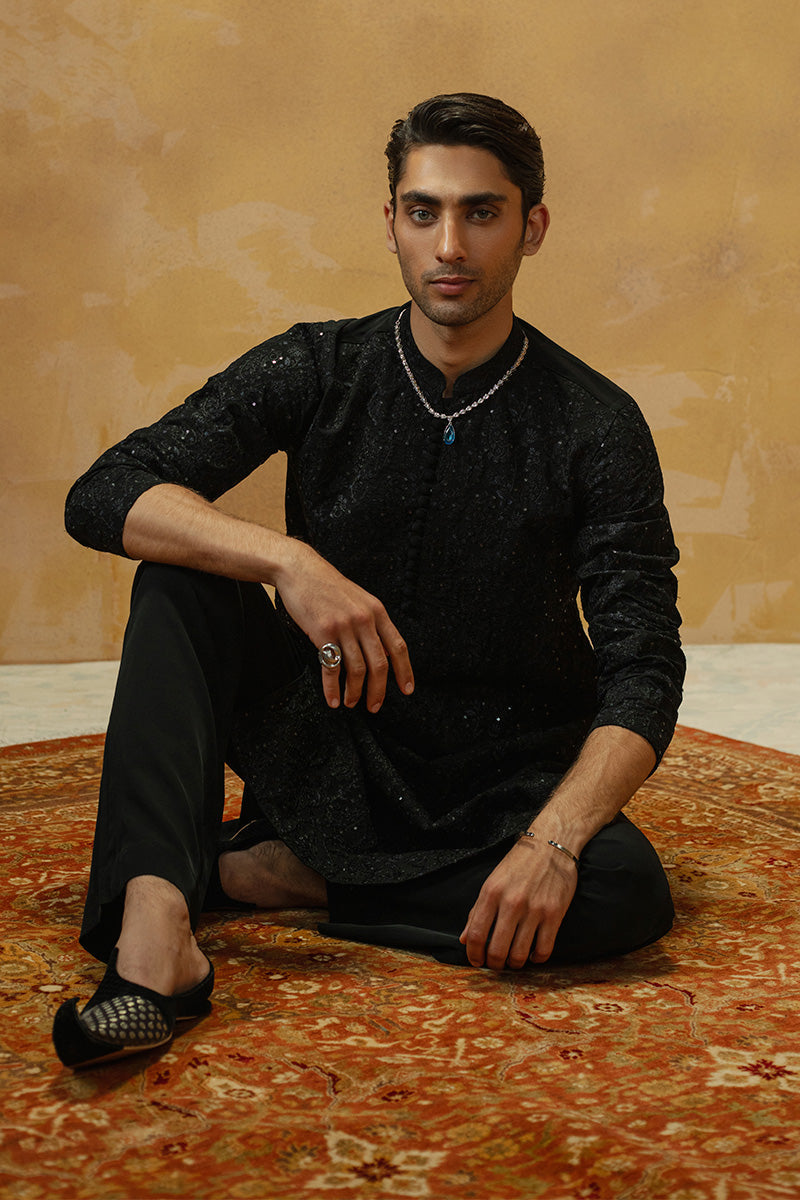 Republic By Omar Farooq | Luxury Rtw | 'Akbar' Kurta Pajama -  Republic by Omar Farooq Luxury RTW - Original Designer Dress - House of Maryam