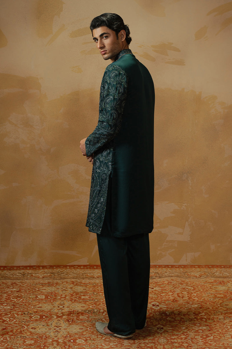 Republic By Omar Farooq | Luxury Rtw | 'Tanveer' Kurta Pajama -  Republic by Omar Farooq Luxury RTW - Original Designer Dress - House of Maryam