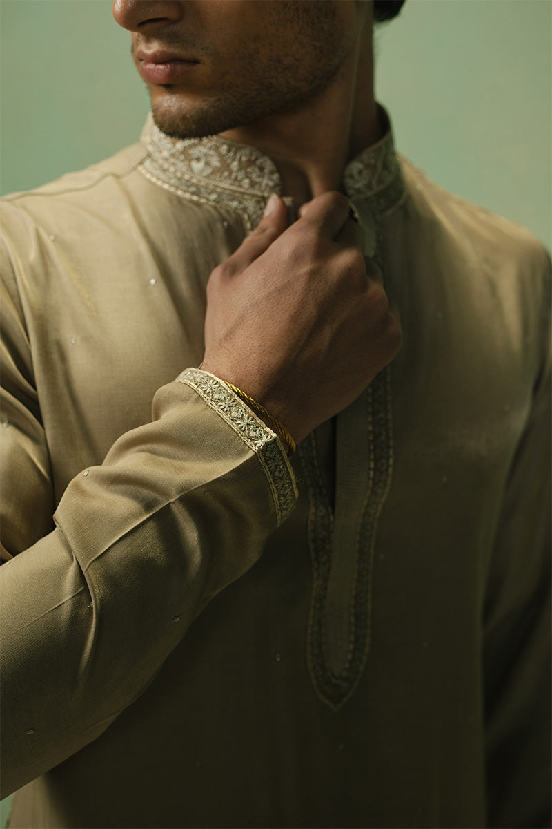 Republic By Omar Farooq | Luxury Rtw | 'Saud' Kurta Pajama -  Republic by Omar Farooq Luxury RTW - Original Designer Dress - House of Maryam
