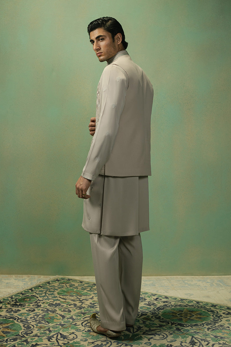 Republic By Omar Farooq | Luxury Rtw | 'Aariz' Kurta Pajama -  Republic by Omar Farooq Luxury RTW - Original Designer Dress - House of Maryam