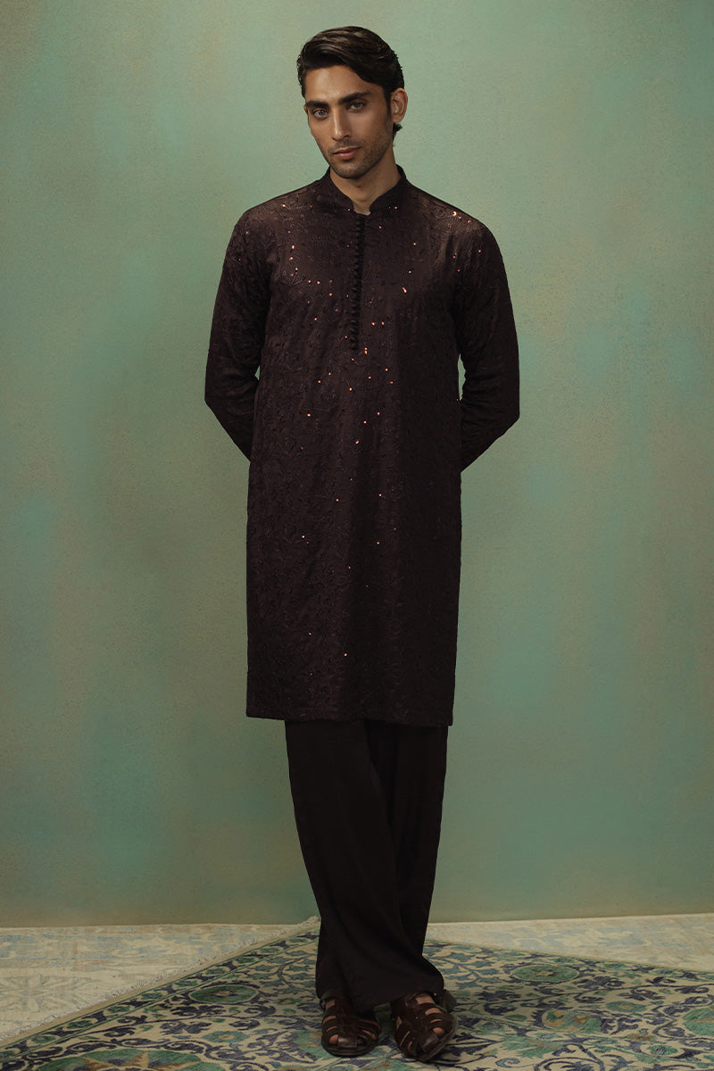 Republic By Omar Farooq | Luxury Rtw | 'Shadab' Kurta Pajama -  Republic by Omar Farooq Luxury RTW - Original Designer Dress - House of Maryam