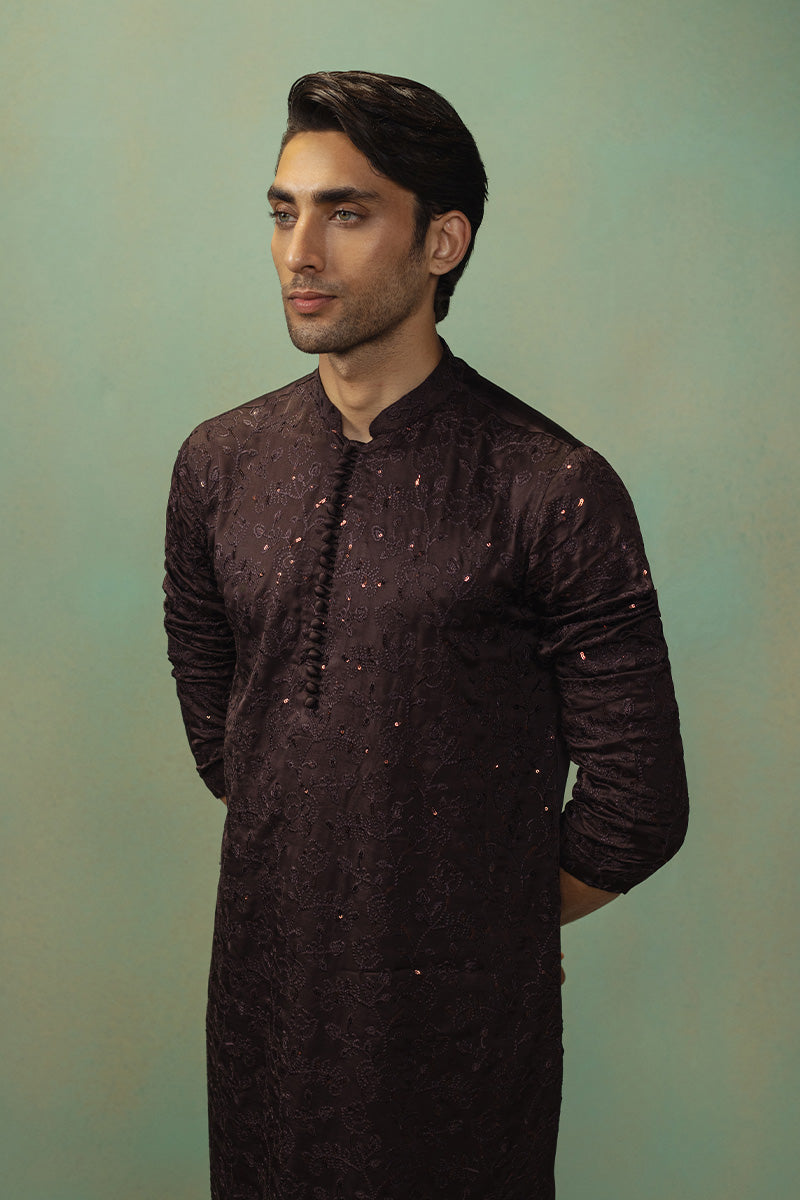 Republic By Omar Farooq | Luxury Rtw | 'Shadab' Kurta Pajama -  Republic by Omar Farooq Luxury RTW - Original Designer Dress - House of Maryam