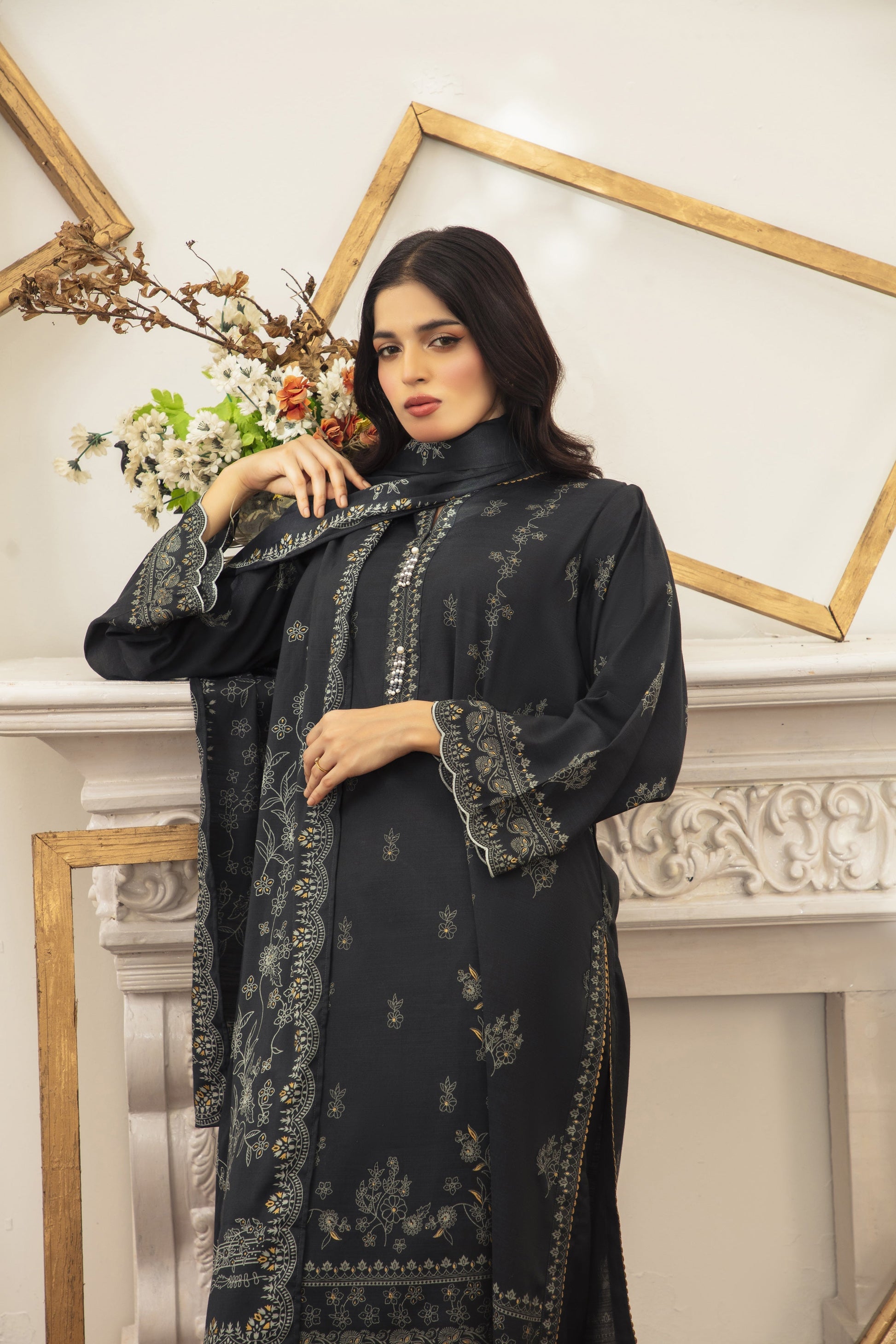 LSM | Winter Marina 25 | 0259-A -  LSM Ladies Clothes - Original Designer Dress - House of Maryam