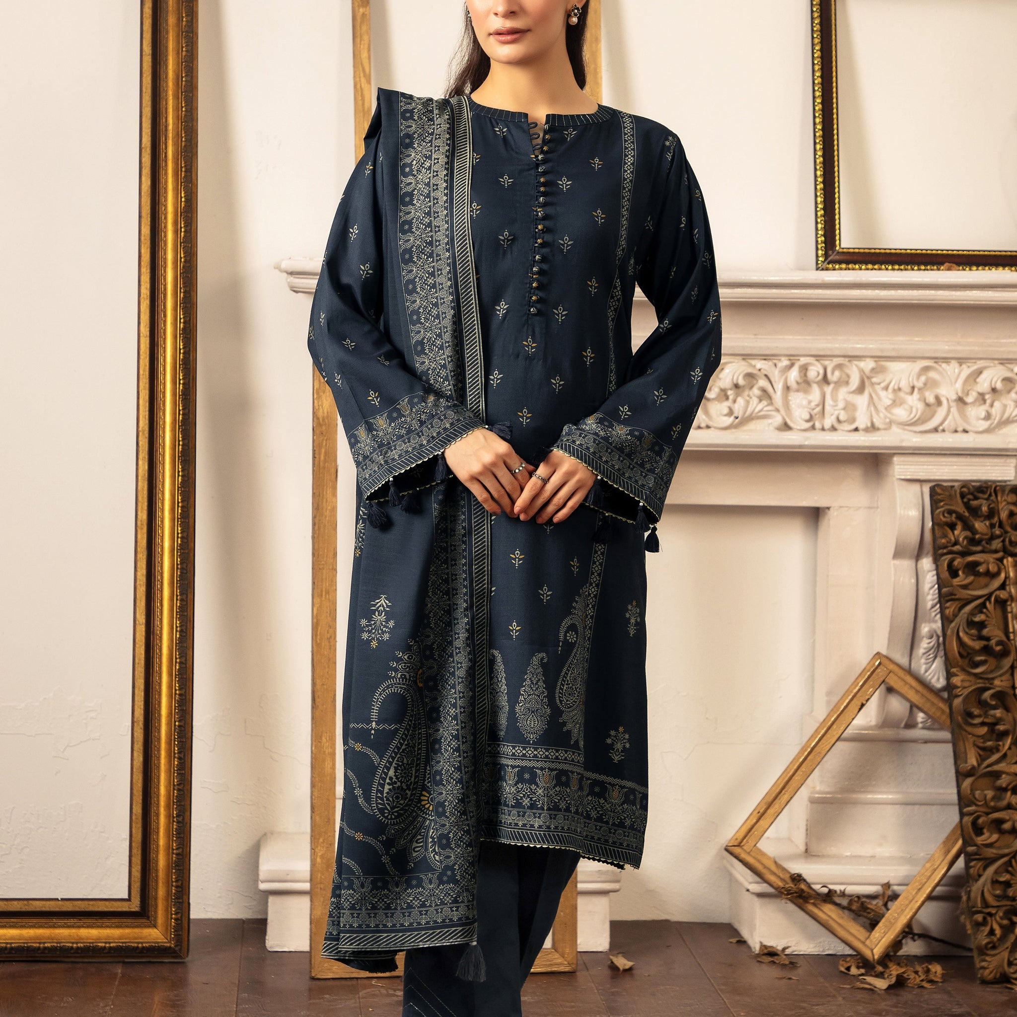 LSM | Winter Marina 25 | 0007-C -  LSM Casuals - Original Designer Dress - House of Maryam