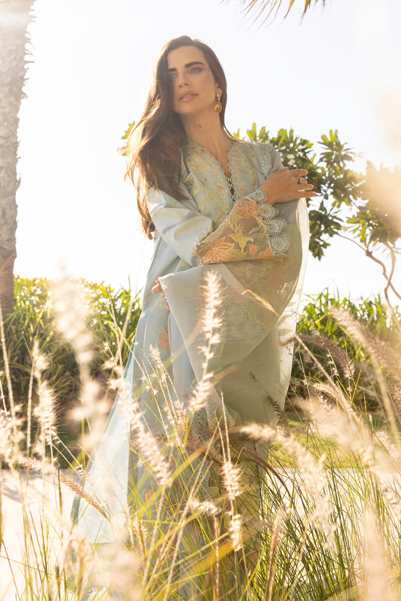 Rangrasiya | Carnation Summer Edit 25 | Ocean -  Rangrasiya Ladies Clothes - Original Designer Dress - House of Maryam