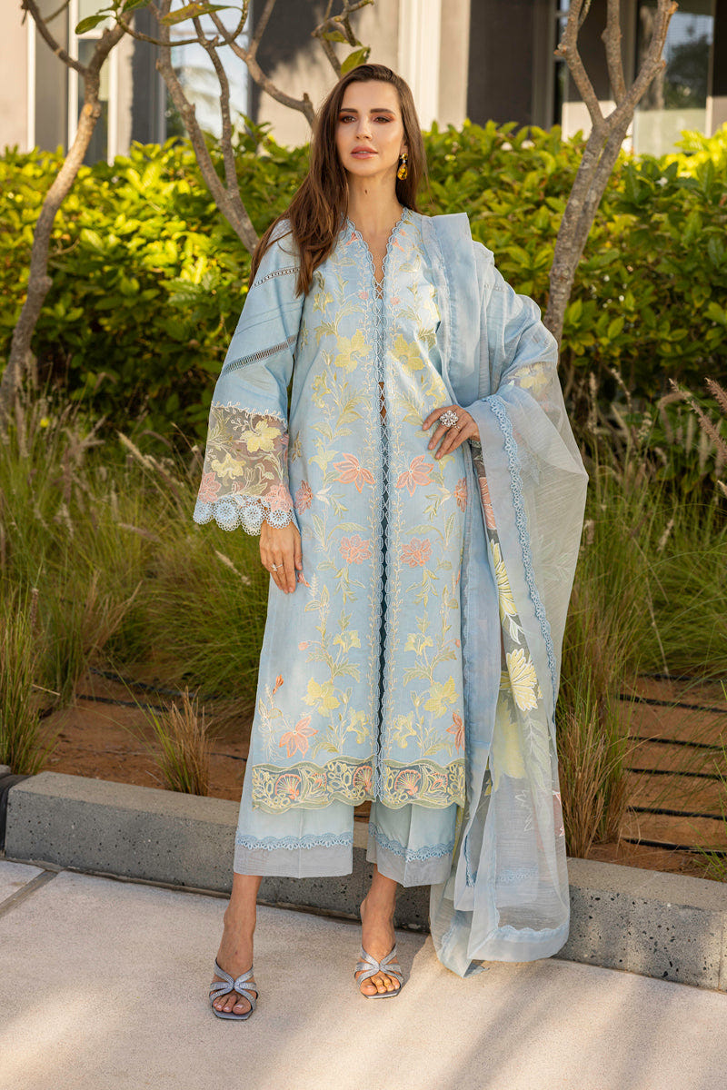 Rangrasiya | Carnation Summer Edit 25 | Ocean -  Rangrasiya Ladies Clothes - Original Designer Dress - House of Maryam
