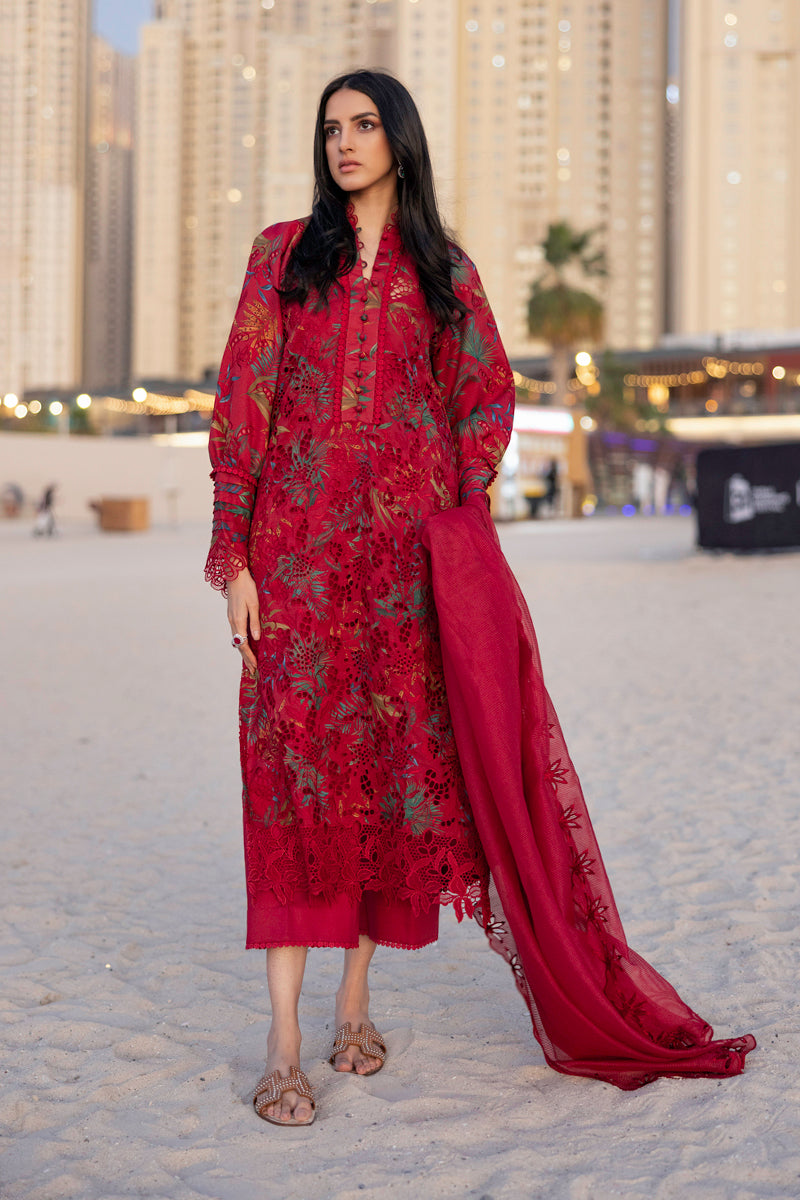 Rangrasiya | Carnation Summer Edit 25 | Scarlet -  Rangrasiya Ladies Clothes - Original Designer Dress - House of Maryam