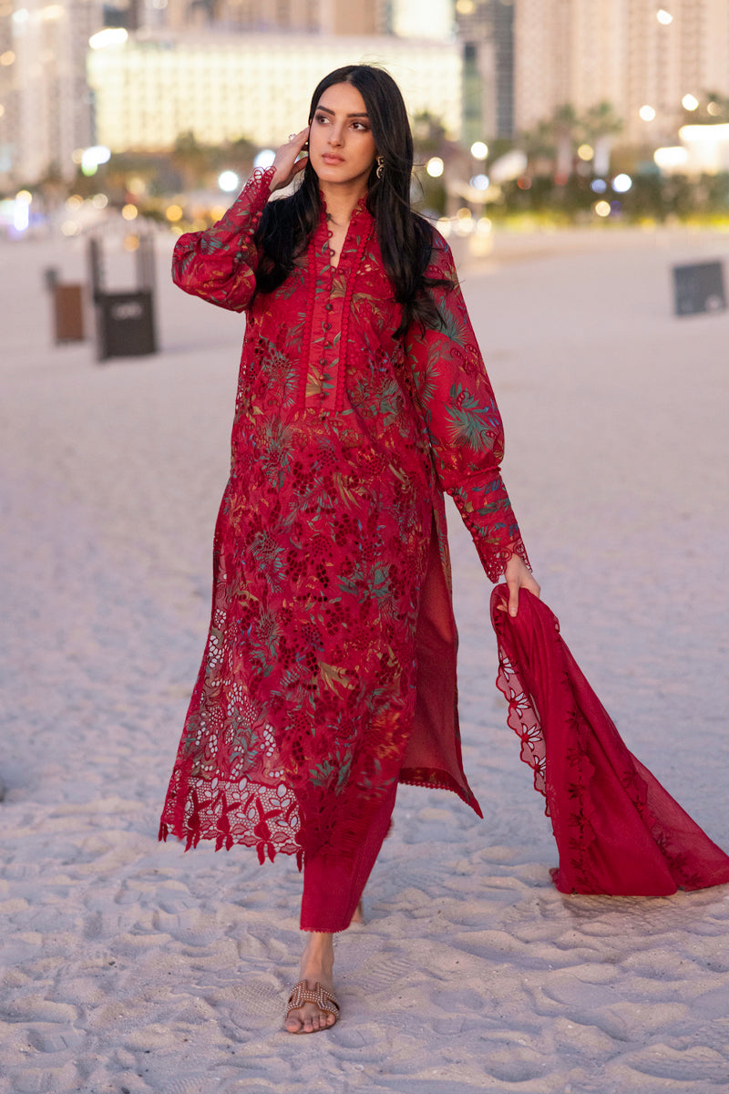 Rangrasiya | Carnation Summer Edit 25 | Scarlet -  Rangrasiya Ladies Clothes - Original Designer Dress - House of Maryam