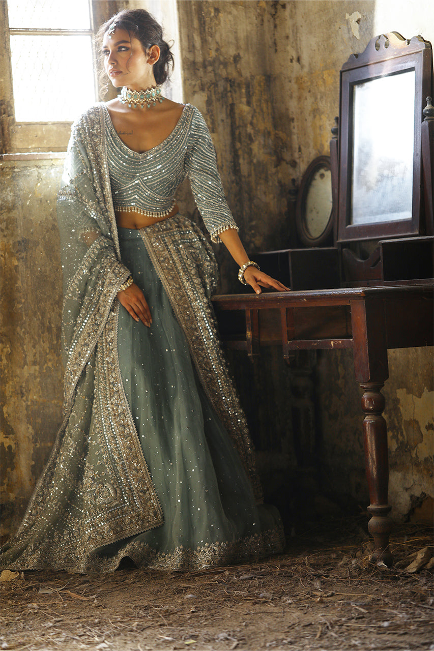 Nida Azwer | Chandpur Couture'23 | Mehrabanu -  Nida Azwer Bridals - Original Designer Dress - House of Maryam