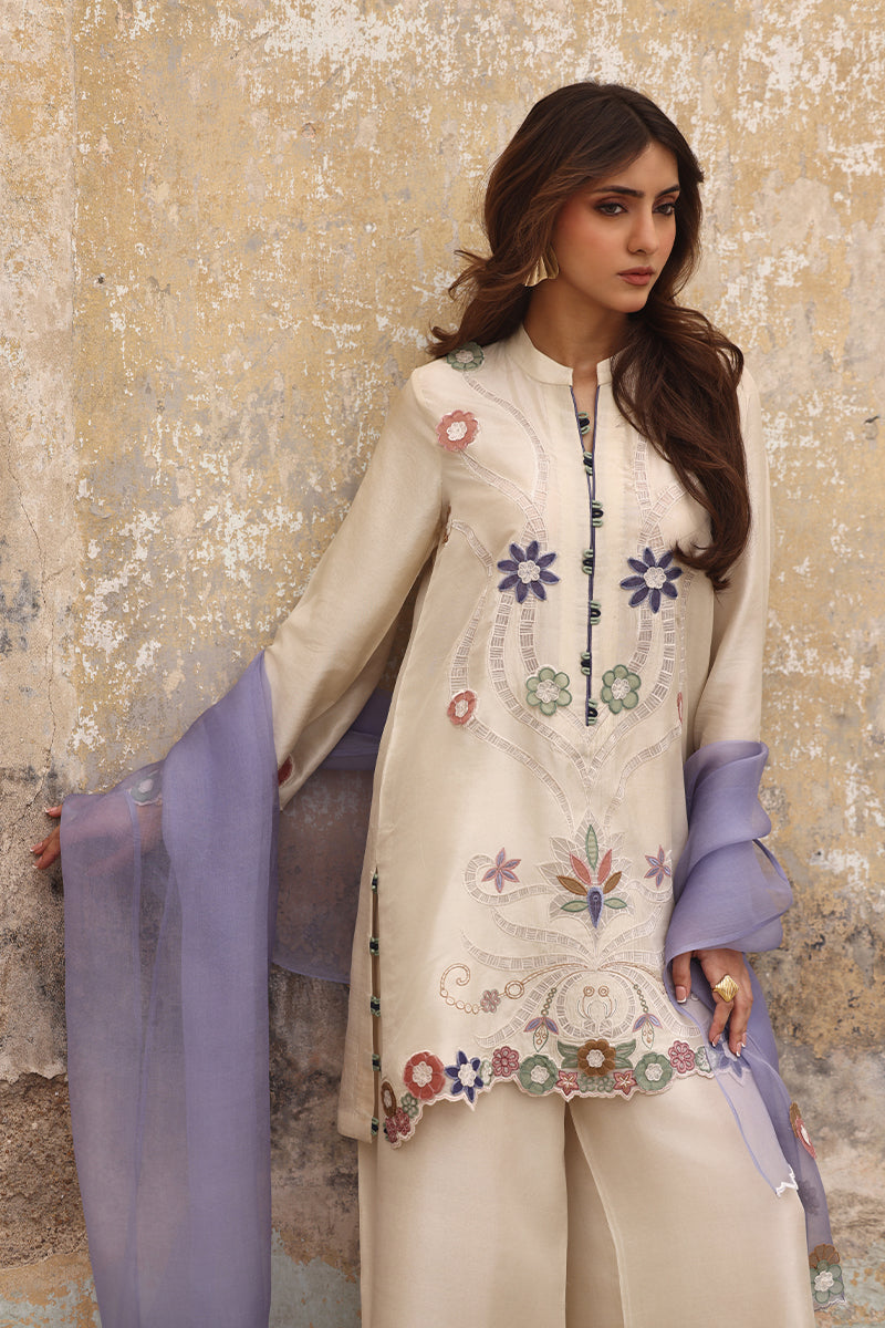 Wardha Saleem | Zimal Luxury Eid Edit 26 | Chandni, image 3