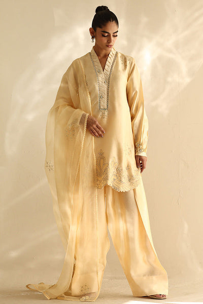 Sana Abbas | Mor Luxe | BUTTER CUP -  Sana Abbas Ladies Clothes - Original Designer Dress - House of Maryam