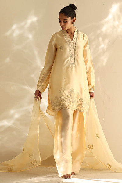 Sana Abbas | Mor Luxe | BUTTER CUP -  Sana Abbas Ladies Clothes - Original Designer Dress - House of Maryam