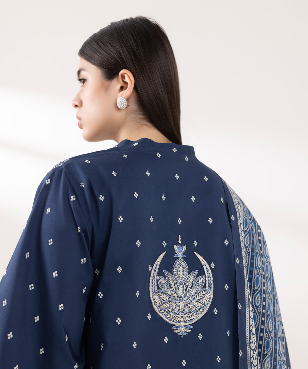 Sapphire | Intermix 2024 | Cambric Suit S-38 by Designer Sapphire - House of Maryam - Pakistani Designer Ethnic Wear in {{ shop.shopifyCountryName }}