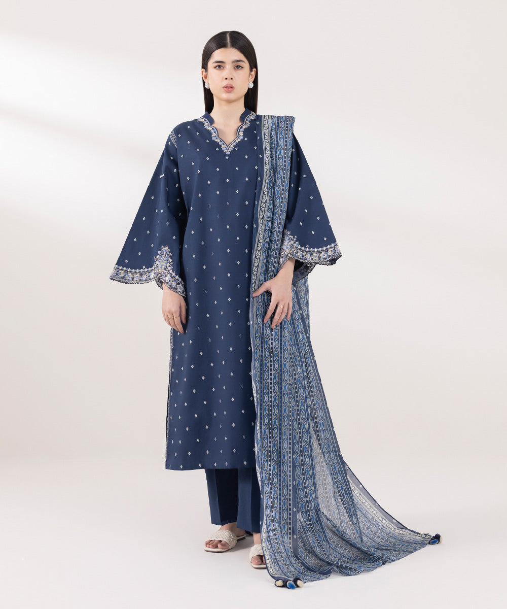 Sapphire | Intermix 2024 | Cambric Suit S-38 by Designer Sapphire - House of Maryam - Pakistani Designer Ethnic Wear in {{ shop.shopifyCountryName }}