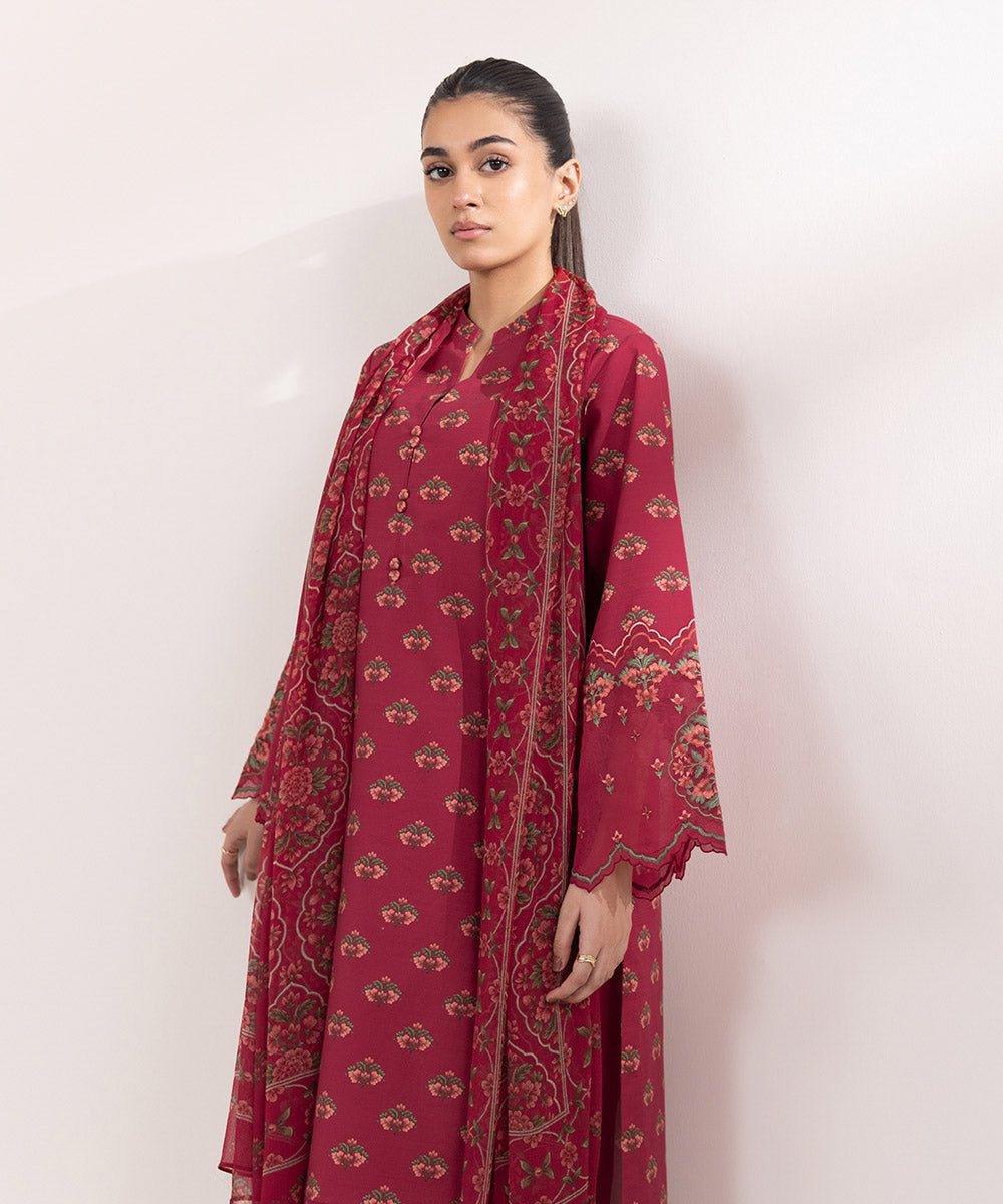 Sapphire | Intermix 2024 | Cambric Suit S-08 -  Sapphire Casuals - Original Designer Dress - House of Maryam