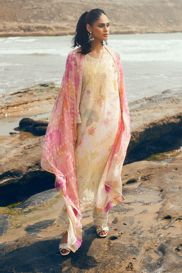 Nureh | Gardenia Lawn 24 | N-06 -  Nureh Luxury - Original Designer Dress - House of Maryam