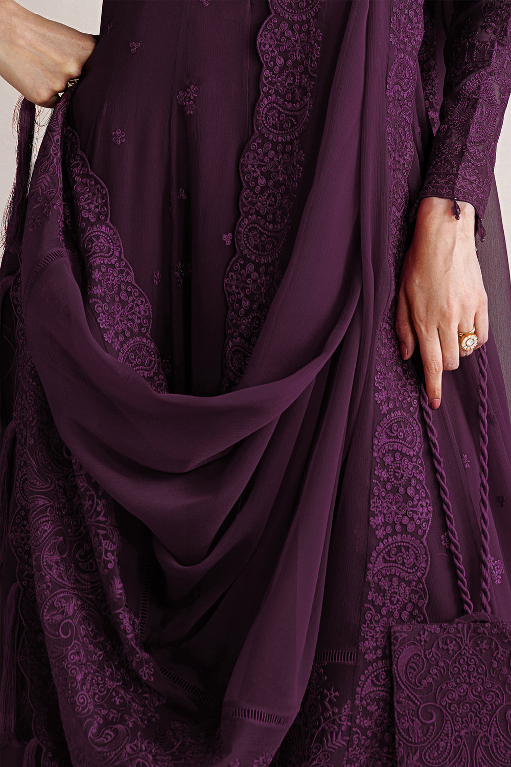 Farasha | Chiffon Essentials 26 | Violet Grace, image 5
