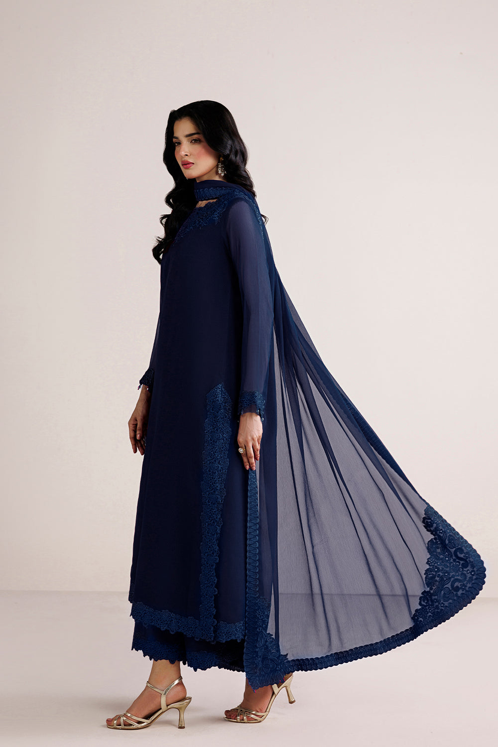 Farasha | Chiffon Essentials 26 | Sapphire Muse