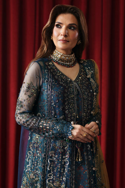 Nureh | Jhoomro 25' | NL-84 Resham -  Nureh jhoomro 25 - Original Designer Dress - House of Maryam
