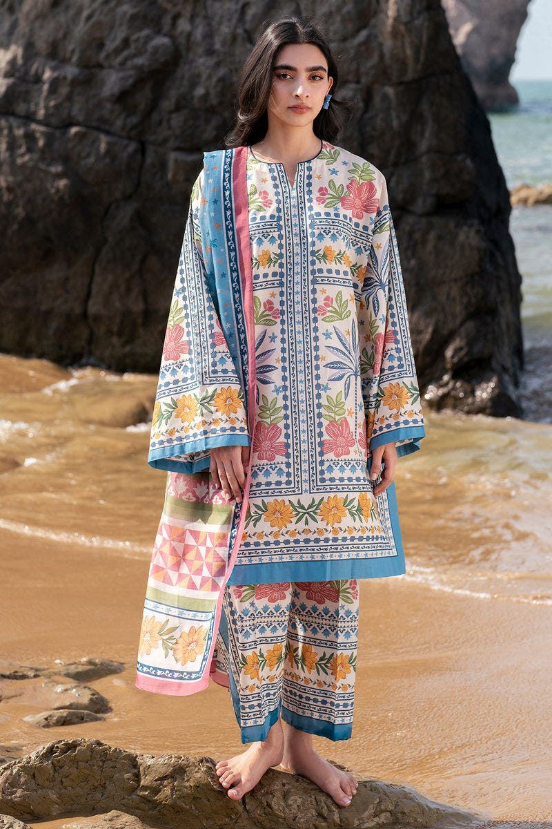 Jazmin | Summer Lawn 25 | USE-9160 -  Jazmin Ladies Clothes - Original Designer Dress - House of Maryam