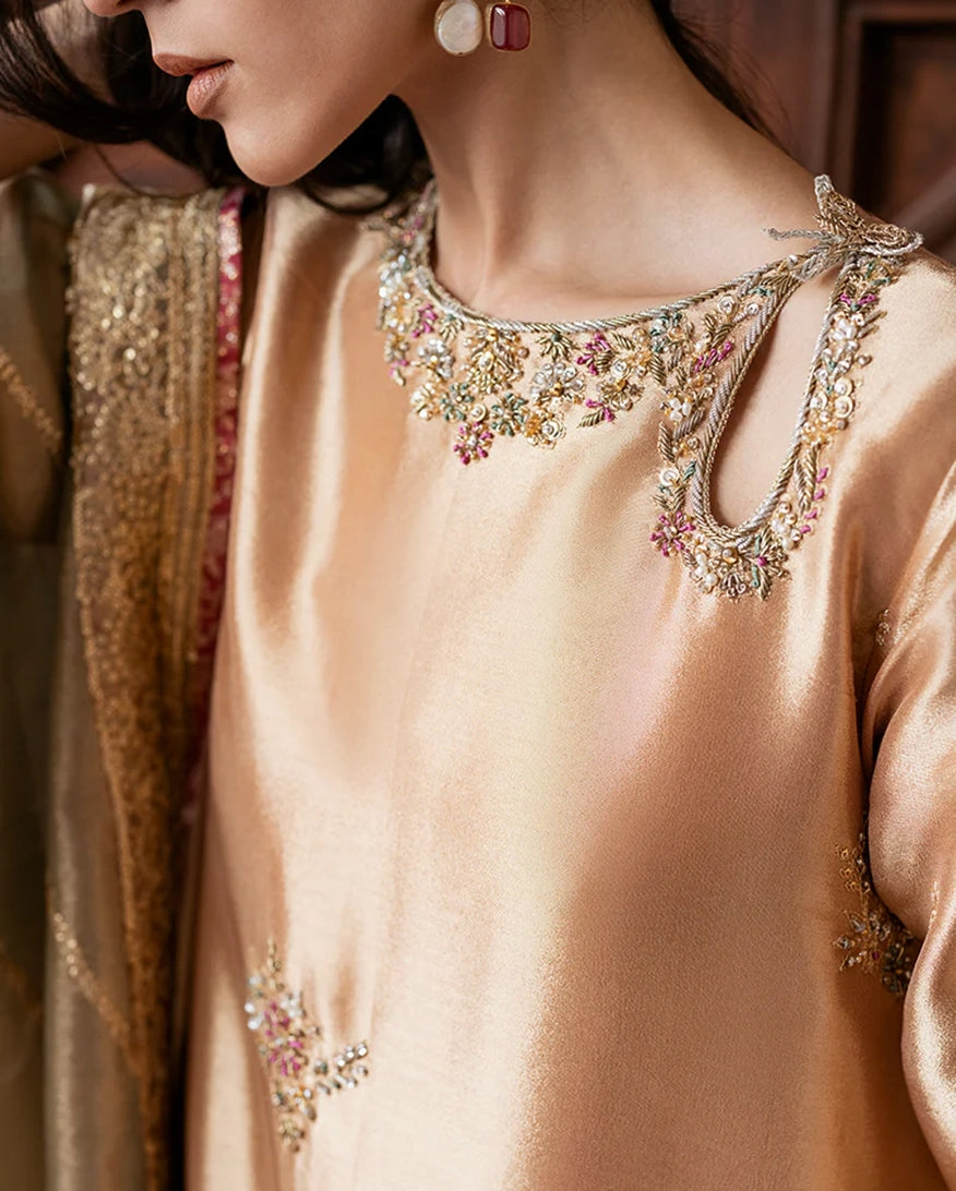 Mushq | Sunehri Lama Silk | Parisa, image 3